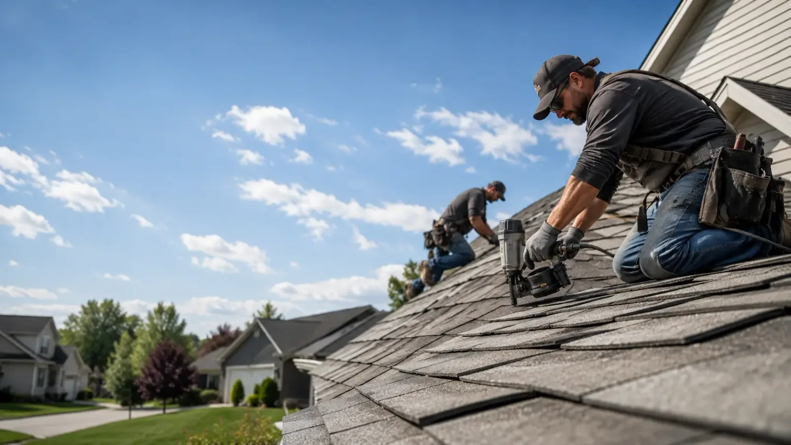 Storm Damage Roof Repair in Hermitage, PA near me